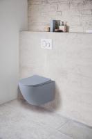 Унитаз подвесной безободковый VT1-14SMO океан матовый 490х370х370 VINCEA