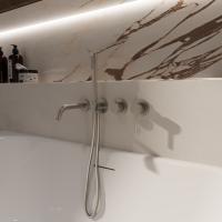 Смеситель для ванны встраиваемый, двухрежимный цвет брашированный никель VBTW-4G1BN VINCEA