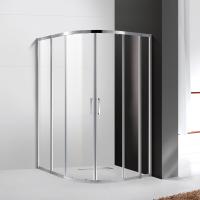Душевой уголок,ассиметричный MOLVENO-RH-22-120/110-C-Cr-IV 1200x1100x1900 Cezares