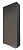Пенал Gaula 40П 1д.Black