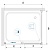 Душевой уголок RGW PA-76 (PA-016 + Z-050-2) прямоугольный  120*100*195 35087620-11 профиль Хром стекло Прозрачное 6 мм RGW